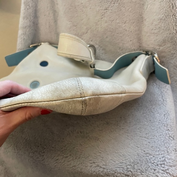 (RARE) polka dot Coach hobo shoulderbag - Picture 9 of 14